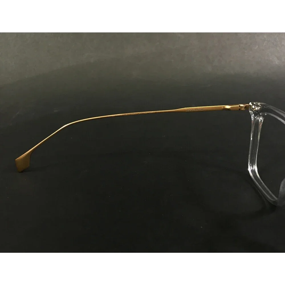 State Eyeglasses Frames AOMORI SHADOW MATTE GOLD Square Full Rim 50-19-145
